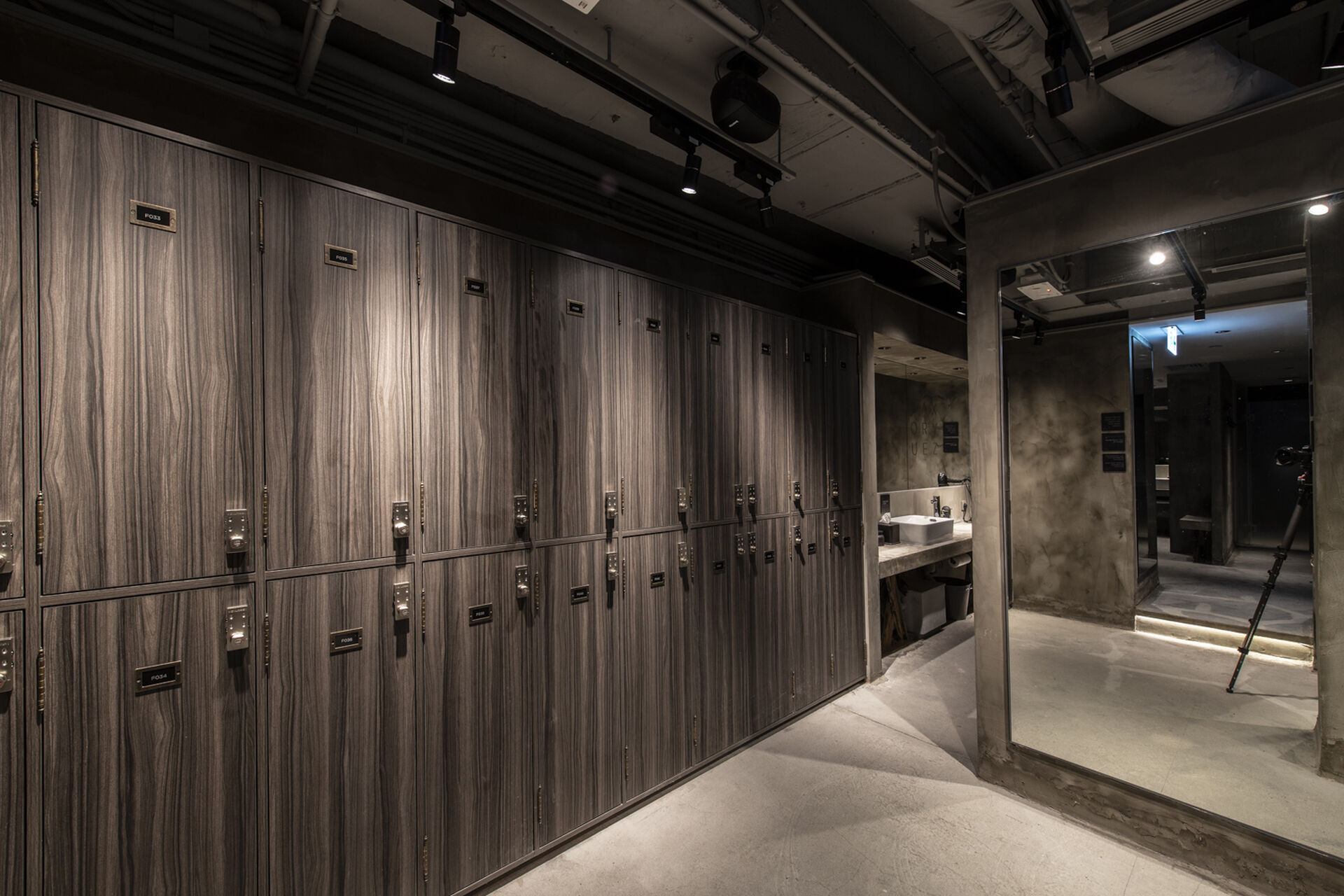 XYZ Studio lockers