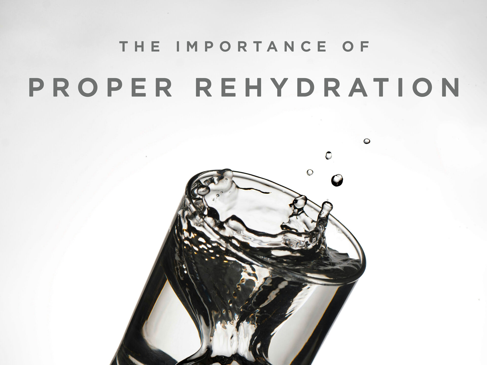 Rehydration